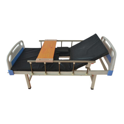 Tempat Tidur Rumah Sakit Engkol Tunggal Kepala Tempat Tidur ABS Tanpa Roda CZ1-B (3)