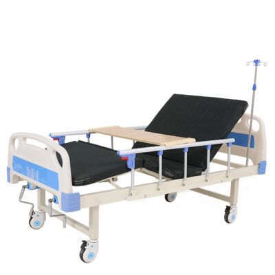 2 Crank Hospital Bed ABS Double Headboard CZ2-A (4)