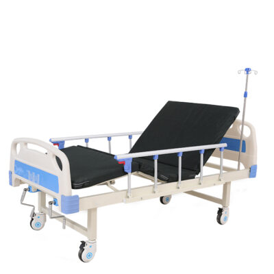 2 Crank Hospital Bed ABS Double Headboard CZ2-A (5)