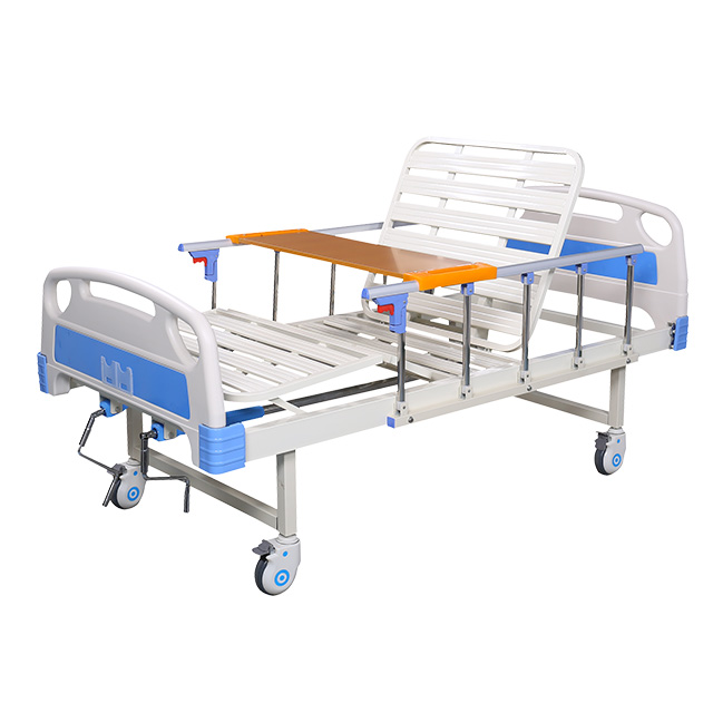 2 Crank Hospital Bed ABS Single Headboard CZ2-B (3)