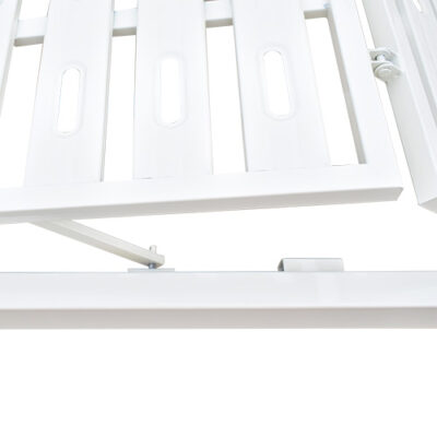 2 Crank Hospital Bed Steel Single Perforated Headboard CZ2-D (11)