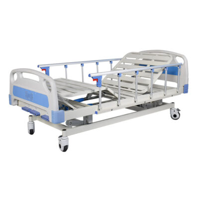 ABS Single Board Hand Crank 3 Function Hospital Bed CZ3-B (1 (3)