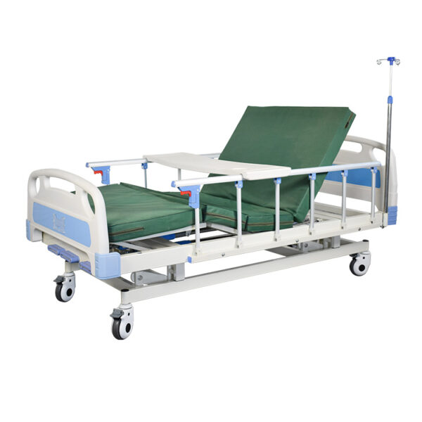ABS Single Board Hand Crank 3 Function Hospital Bed CZ3-B (1 (6)
