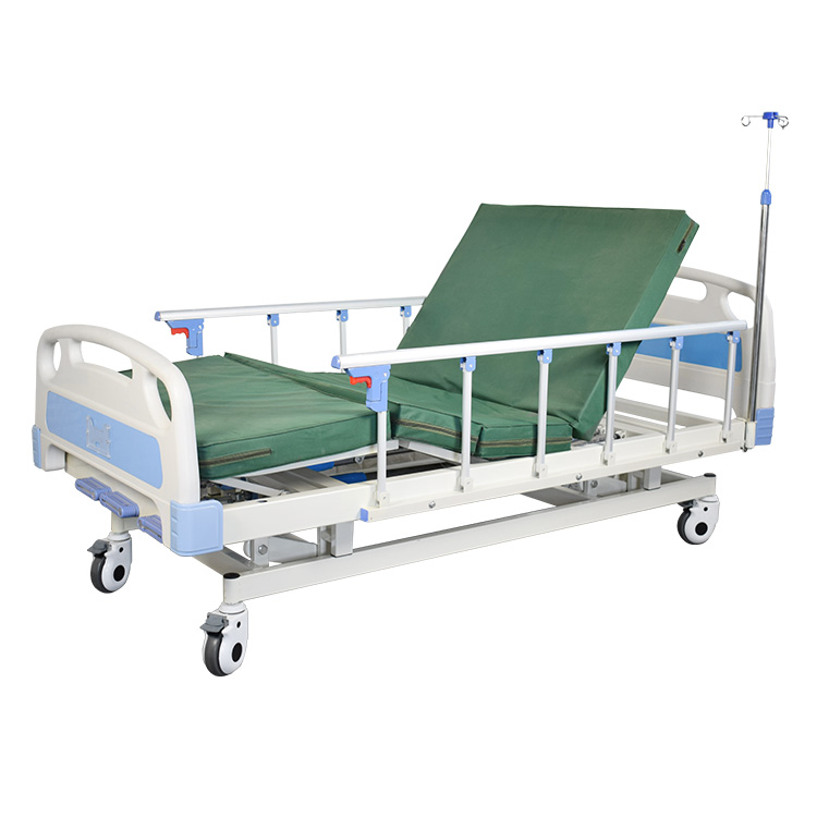 ABS Single Board Hand Crank 3 Function Hospital Bed CZ3-B (1 (7)