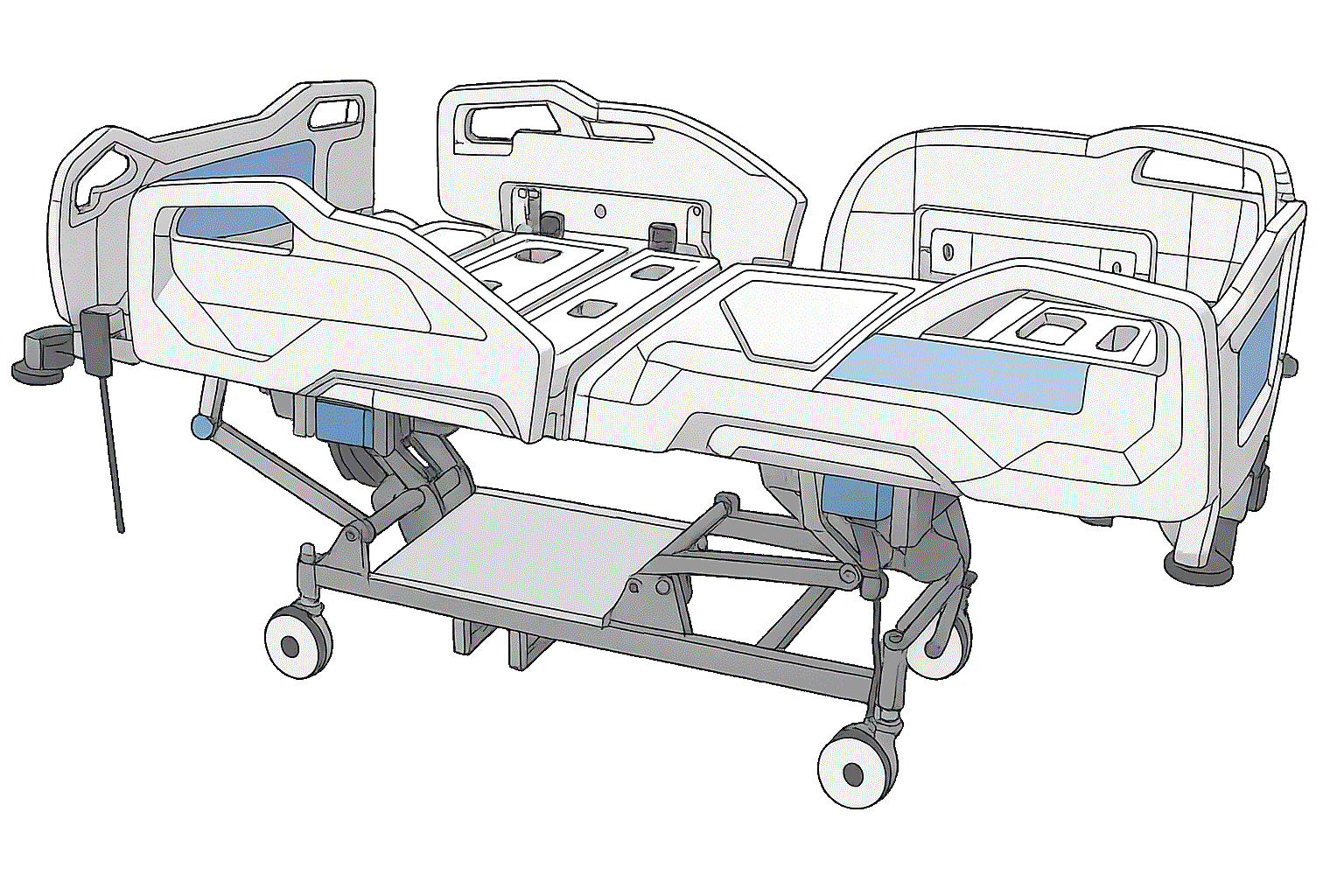 Benefits of Custom Hospital Bed Manufacturing Hospital-bed-design-drawing-3