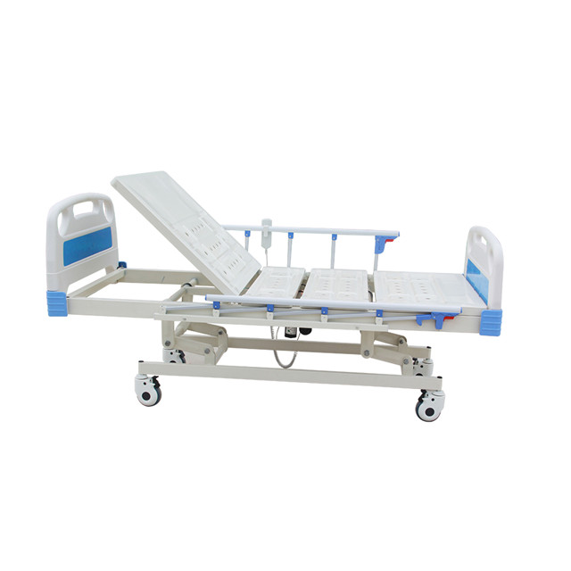 Electric 3 Function Hospital Bed ABS Perforated Headboard CZE3-2 (13)
