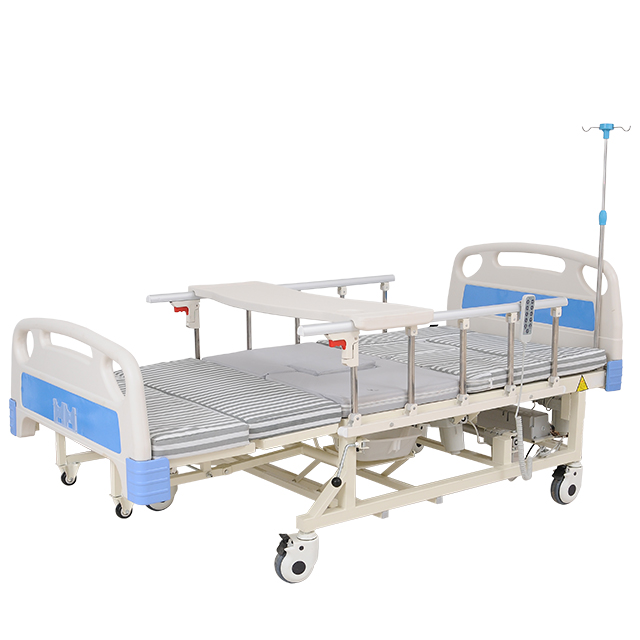 Electric 5 Function Home Nursing Bed CZEN-01 (1) Overbed Table