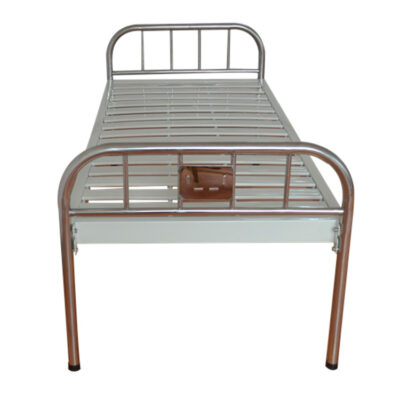 Tempat Tidur Rumah Sakit Datar Kepala Tempat Tidur Baja Tahan Karat CZF-02 (3)