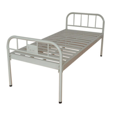 鋼鉄ヘッドボード CZF-03 が付いている平らな病院用ベッド (2)