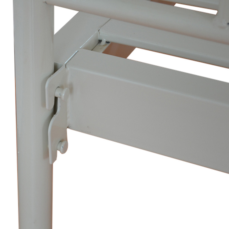 鋼鉄ヘッドボード CZF-03 が付いている平らな病院用ベッド (3)