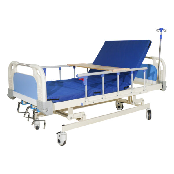 Hand Crank 3 Function Hospital Bed Double Board CZ3-B (5)