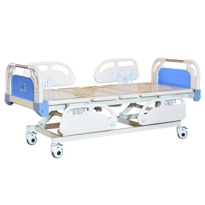 Tempat Tidur Rumah Sakit 3 Fungsi Engkol Tangan Double Whole Board CZ2-B (2)