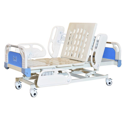 Tempat Tidur Rumah Sakit 3 Fungsi Engkol Tangan Double Whole Board CZ2-B (5)