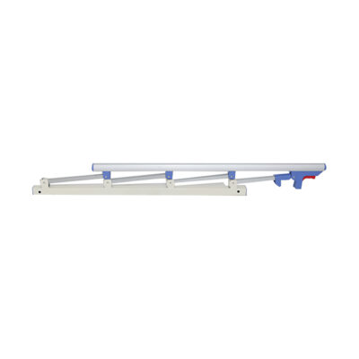 Hospital Bed Side Rail 4 Bars Aluminum Column (1)