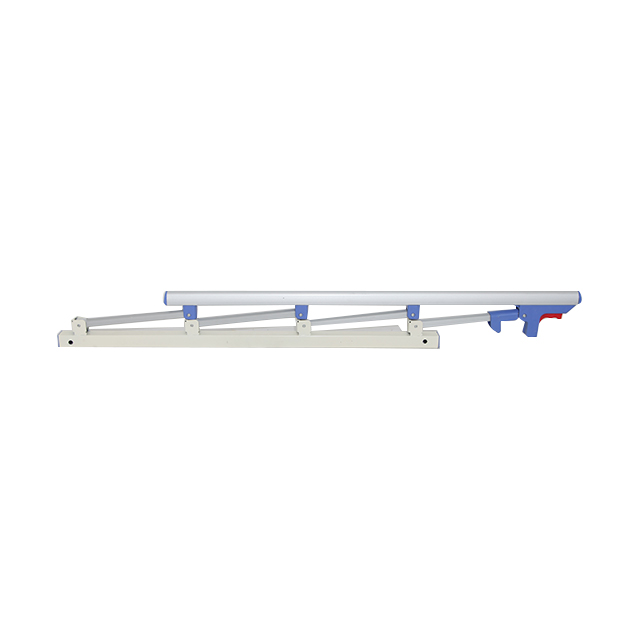 Hospital Bed Side Rail 4 Bars Aluminum Column (1)