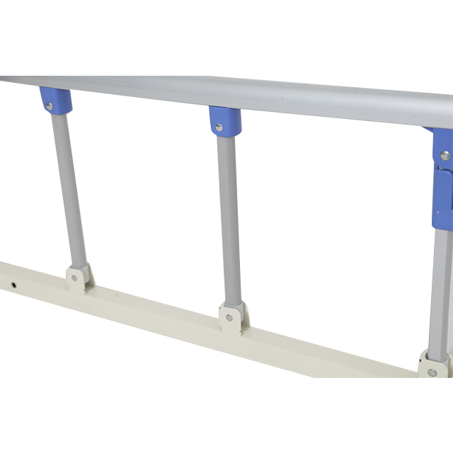 Calha lateral de cama de hospital 6 barras em alumínio (4)