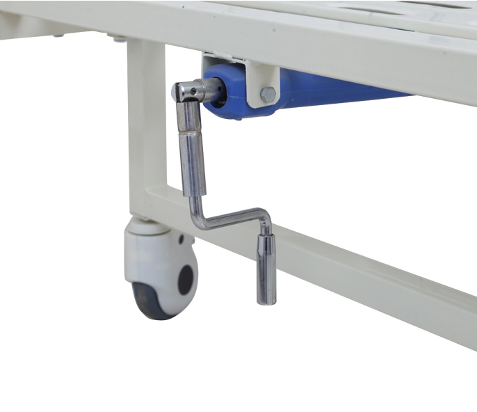 Single Crank Hospital Bed Composite Double Headboard CZ1-D (7)