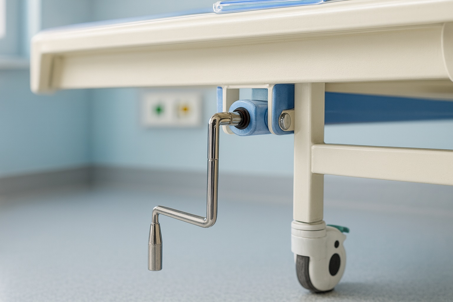 Durable hospital bed crank handles for ease of use