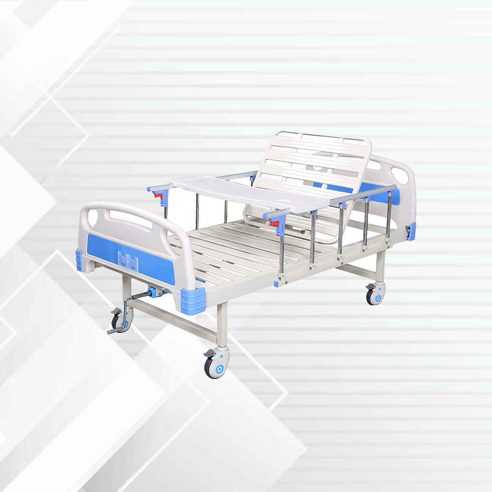 Hand crank hospital bed suppliers for nursing homes 2