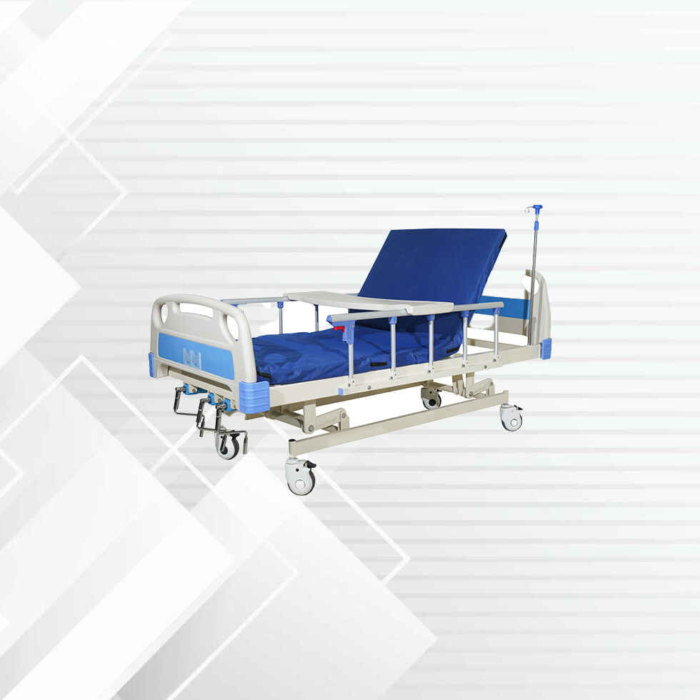 Hand crank hospital bed suppliers for nursing homes 5