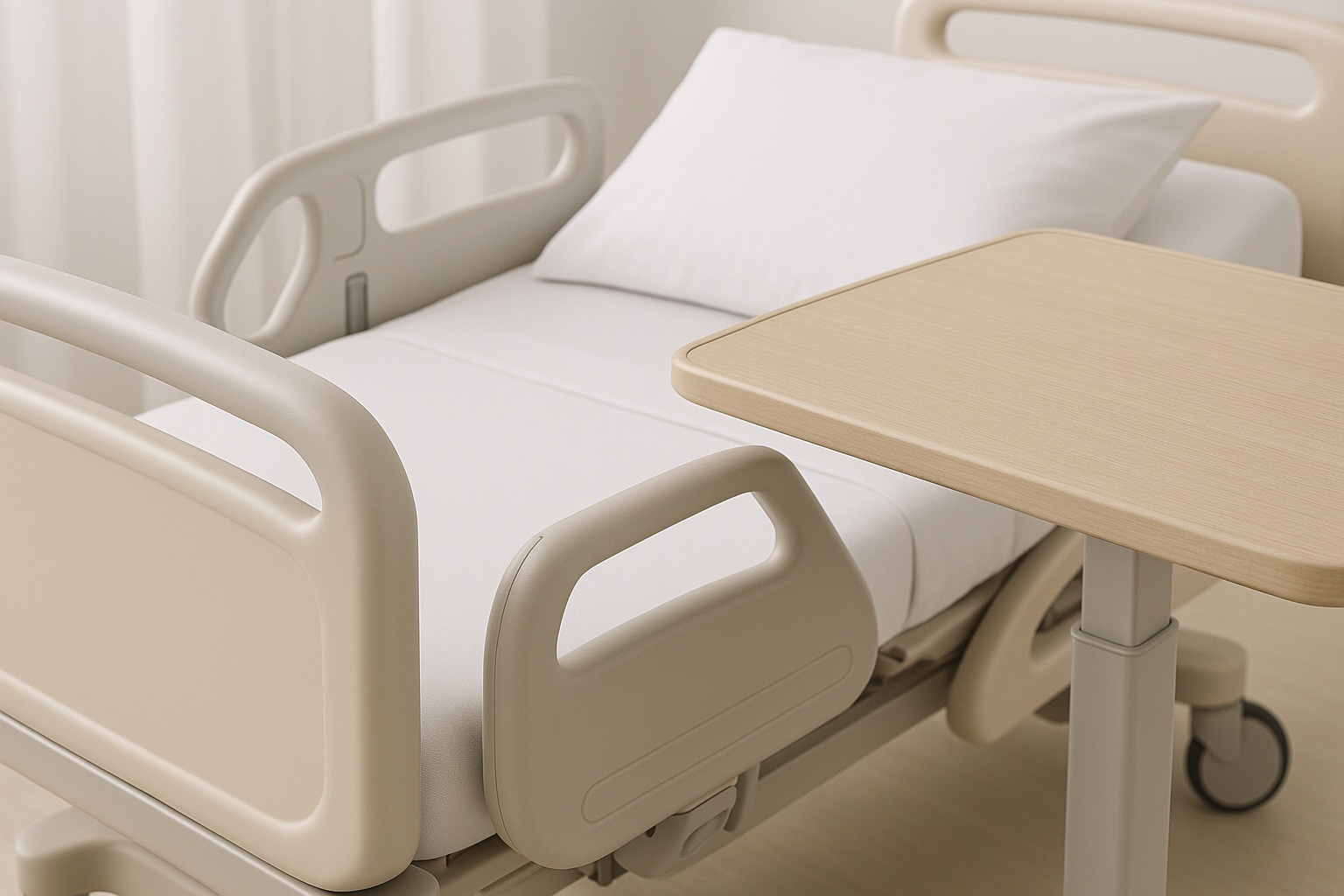 Hospital Bed Furniture—Load Ratings, Corners, and Anti-Tip Design Explained 1 Hospital Bed Furniture—Load Ratings, Corners, and Anti-Tip Design Explained