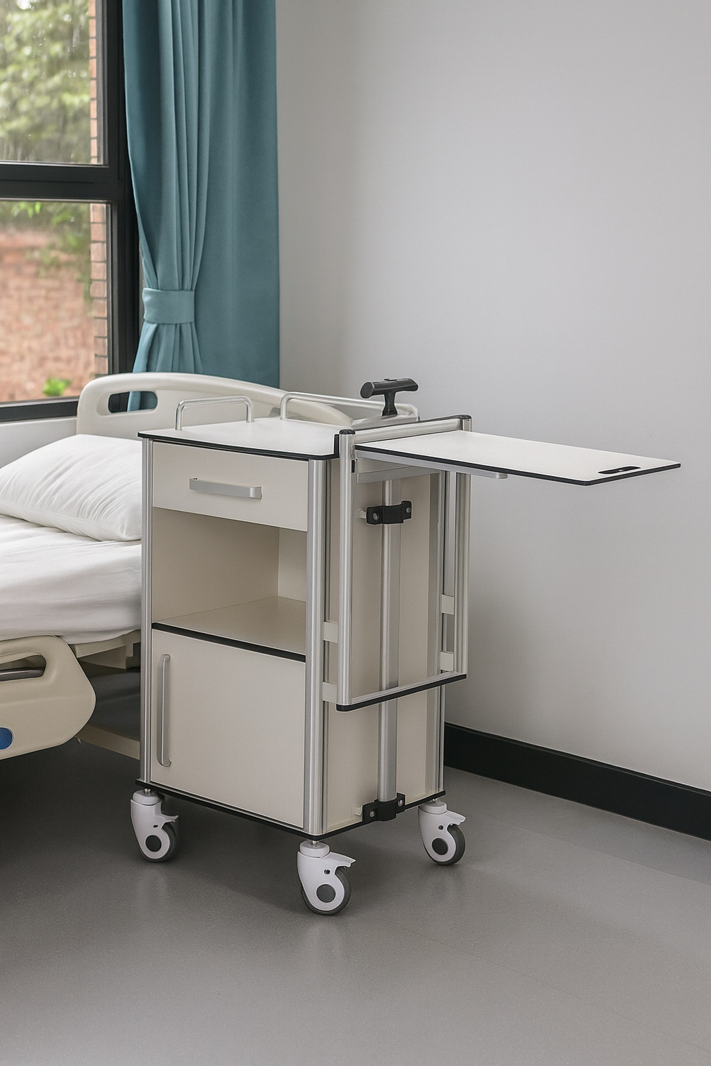 Hospital Bedside Cabinet Buying Guide Drawers, Doors, and Lock Types
