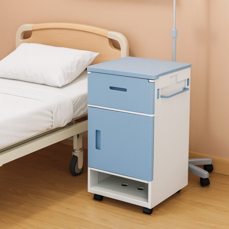 Hospital Bedside Cabinet Buying Guide Drawers, Doors, and Lock Types