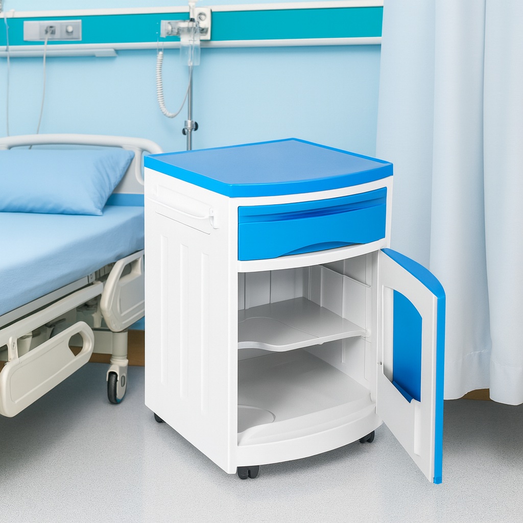 Hospital Bedside Cabinet-Top Surfaces That Resist Scratches and Stains 2 Hospital Bedside Cabinet-Top Surfaces That Resist Scratches and Stains