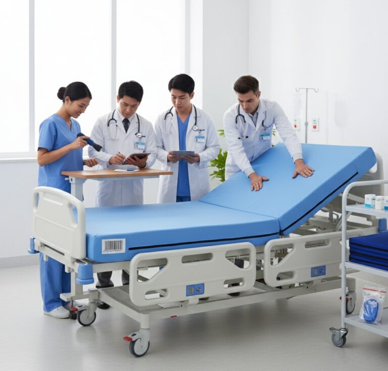 Colchones de cama hospitalaria para el cuidado y la seguridad del paciente 1 Colchones de cama de hospital para el cuidado y la seguridad del paciente