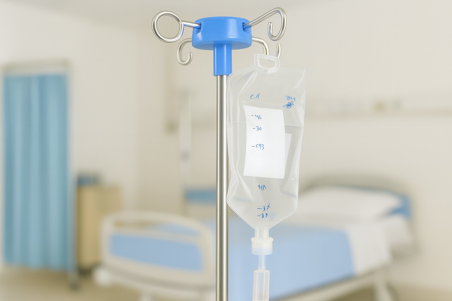 원활한 이동성을 갖춘 병원용 점적대 IV 막대