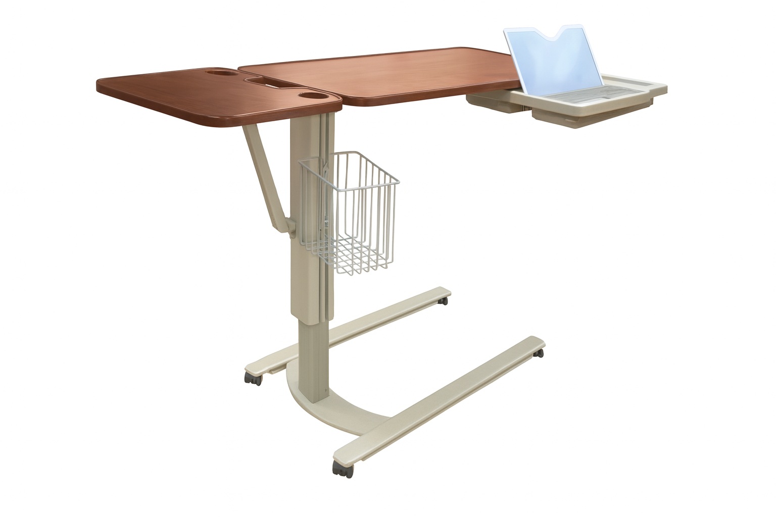 Krankenhaus-Überbetttische mit Schwenkfunktion 1 1