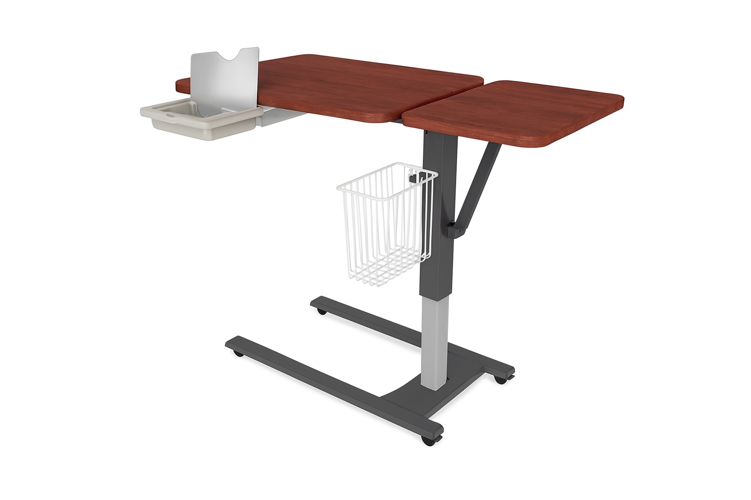 Krankenhaus-Überbetttische mit Schwenkfunktion 4 1