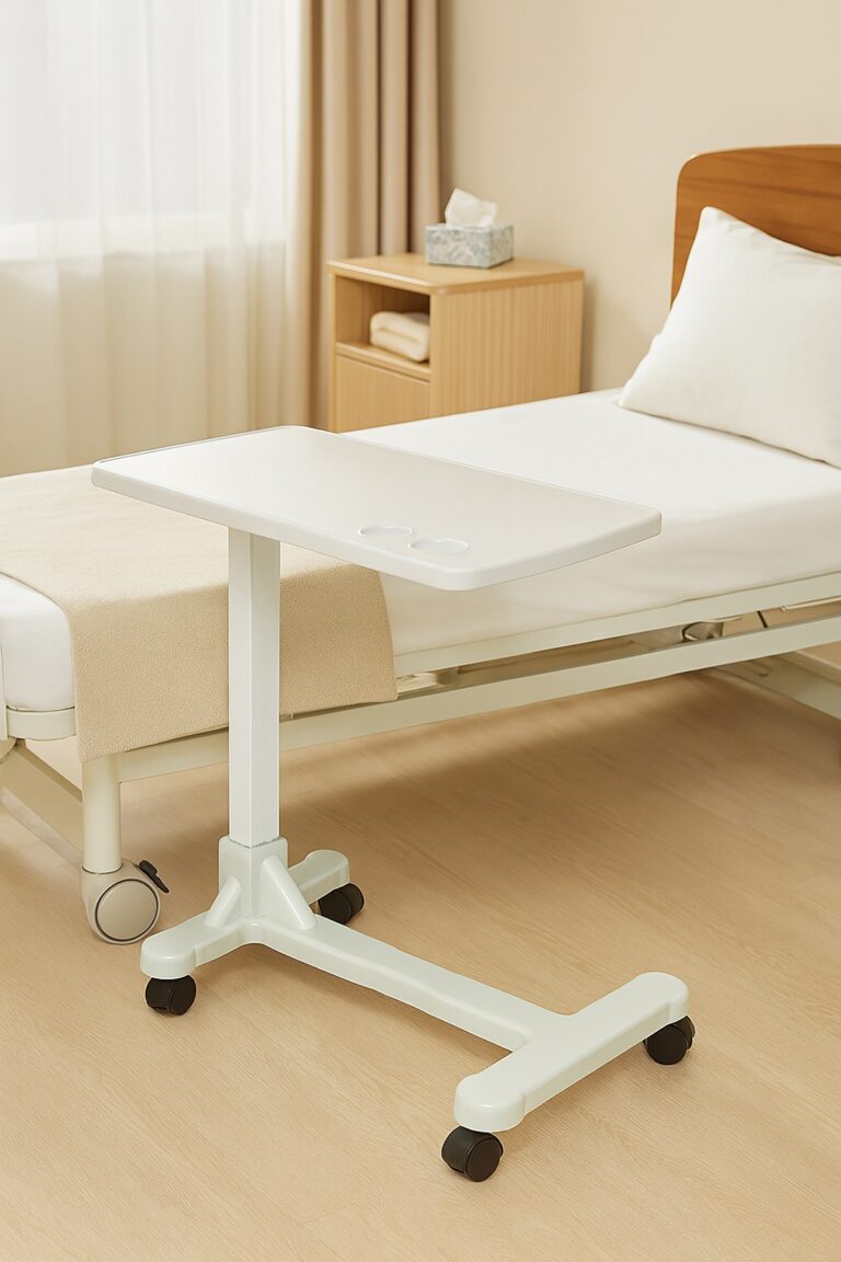Mesas de cama para hospital con funciones giratorias 5 Mesas de cama para hospital con funciones giratorias 6