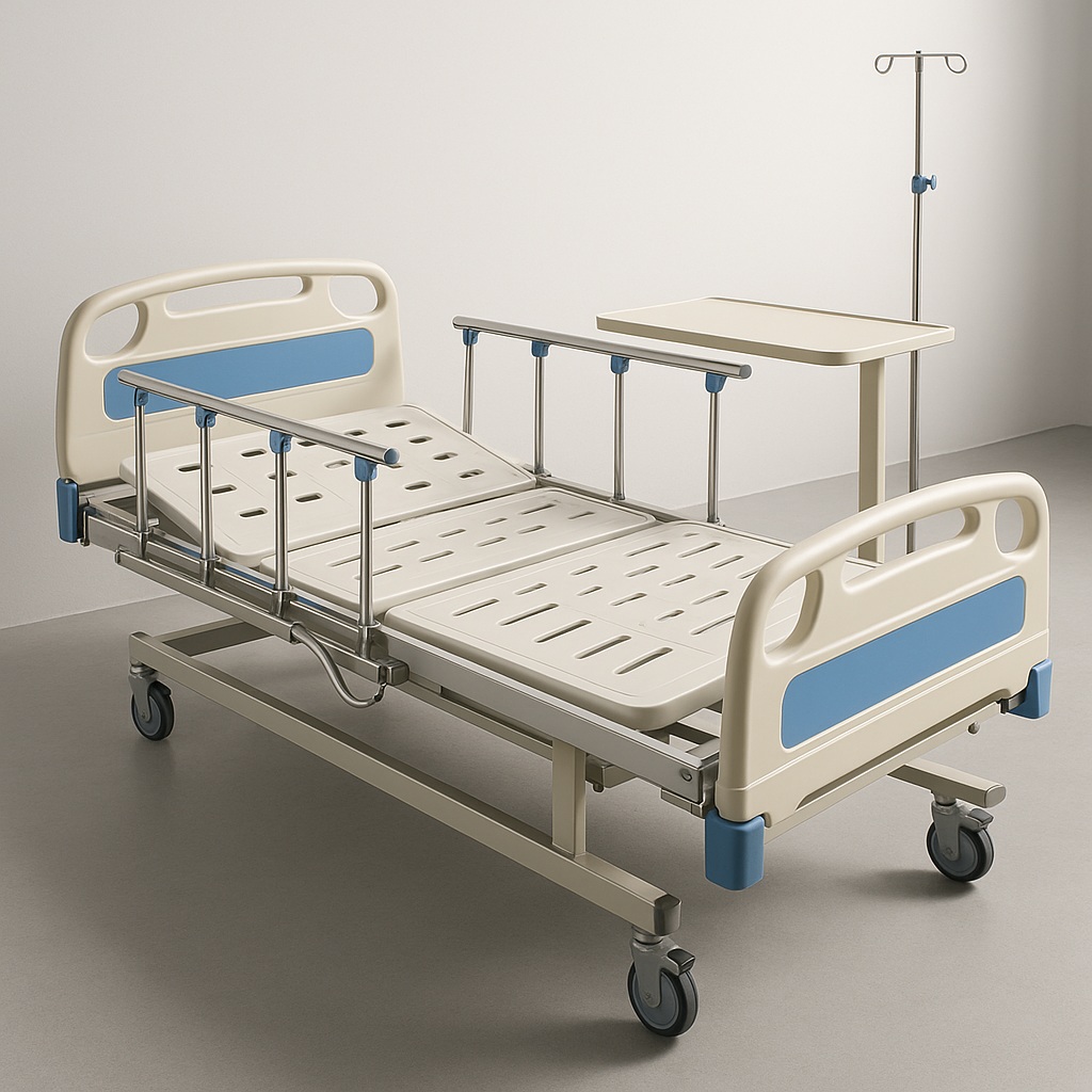 Material Terbaik untuk Furnitur Tempat Tidur Rumah Sakit yang Tahan Lama: Baja, Aluminium, dan ABS 5