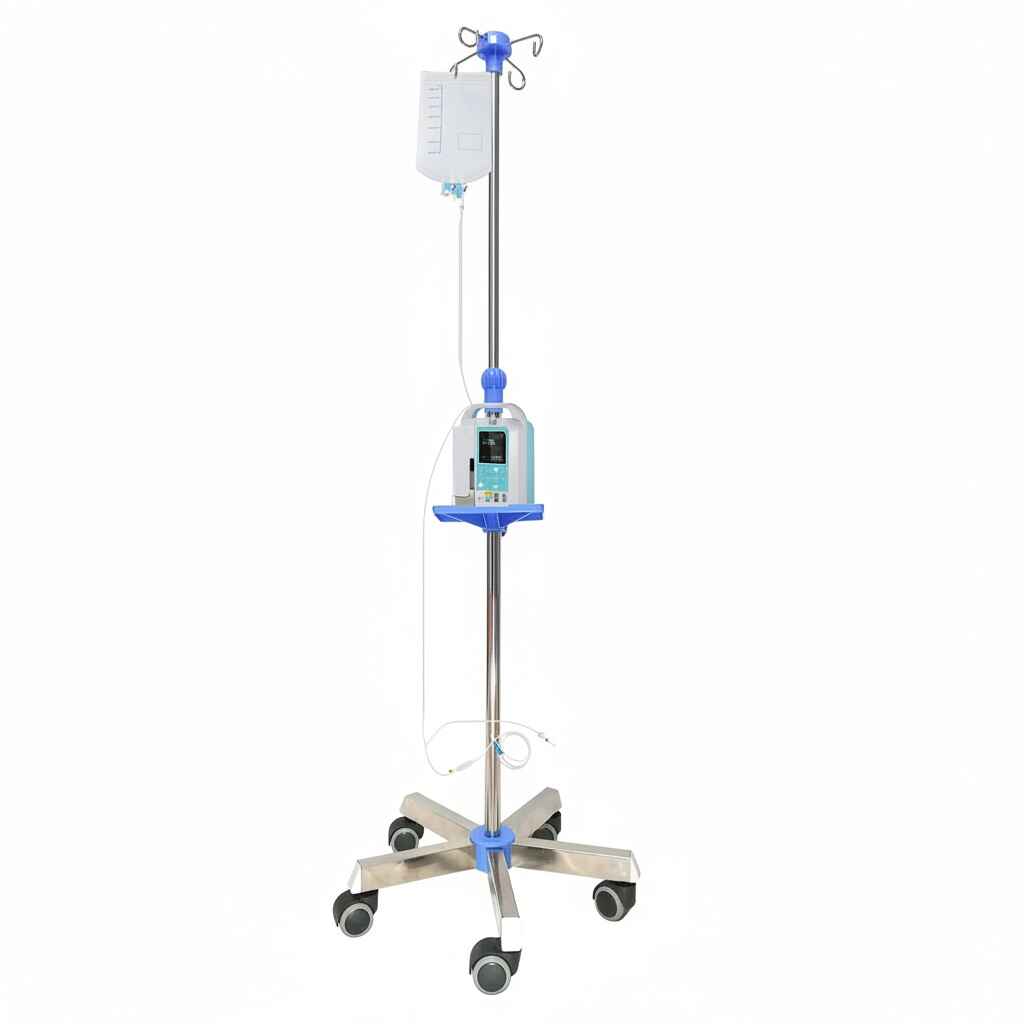 Top rated hospital drip stand IV rods with adjustable height 1