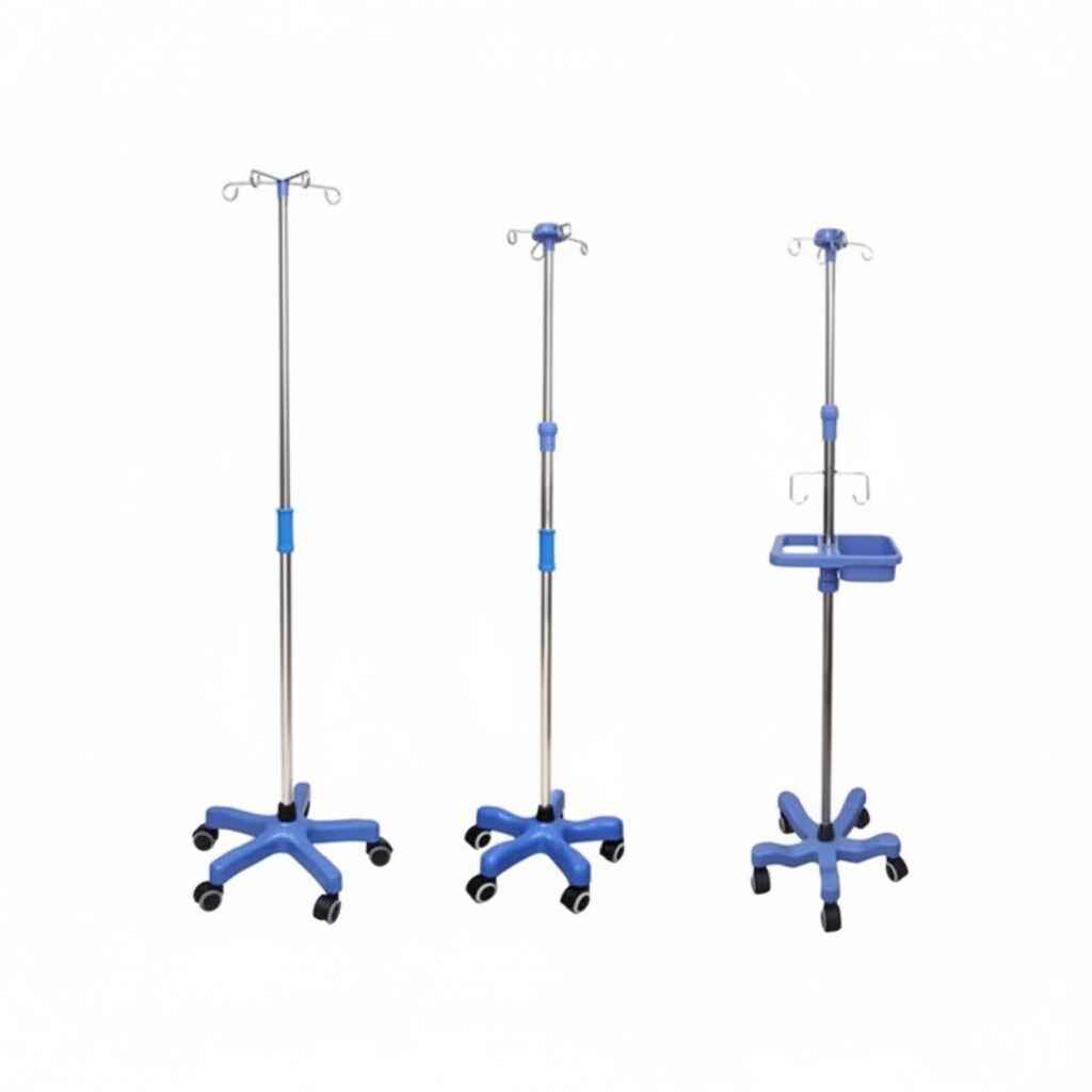 Top rated hospital drip stand IV rods with adjustable height 2