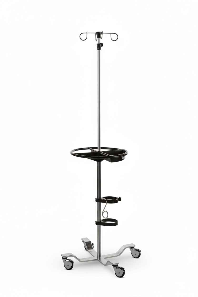 Top rated hospital drip stand IV rods with adjustable height 3